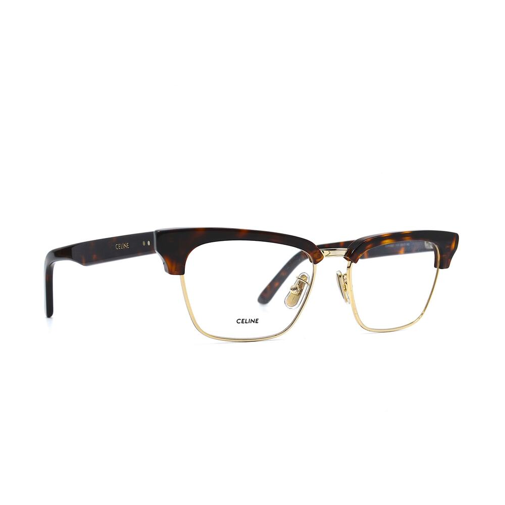 NEW CELINE CL50026U 030 HAVANA GOLD EYEGLASSES FRAME - Picture 3 of 10